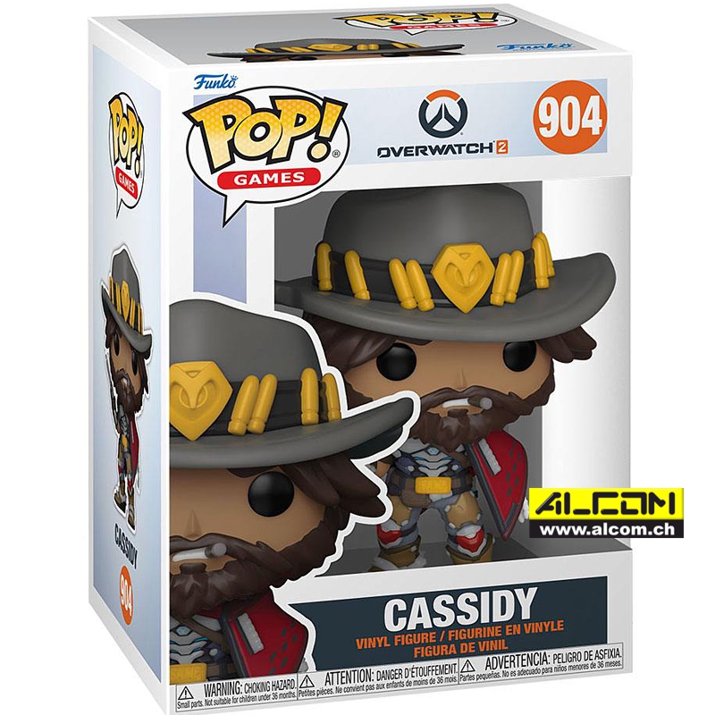 Figur: Funko POP! Overwatch 2 - Cassidy (9 cm)