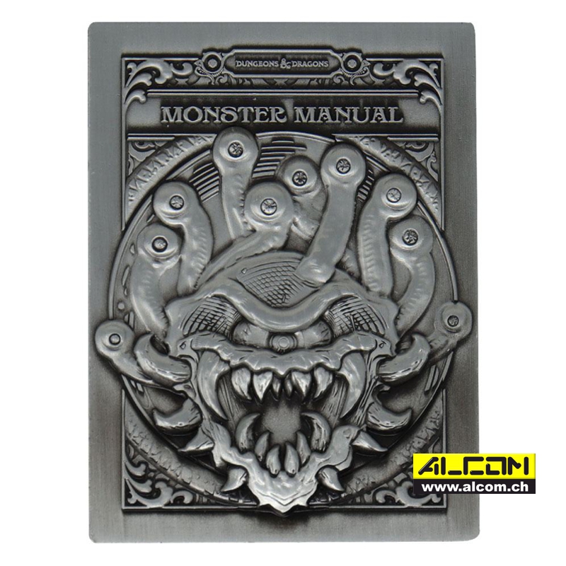 Metallbarren: Dungeons & Dragons Monster Manual, auf 9995 Stk. limitiert