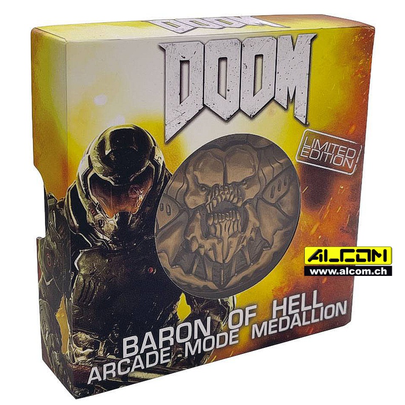 Medaille: Doom - Baron Level Up, auf 5000 Stk. limitiert