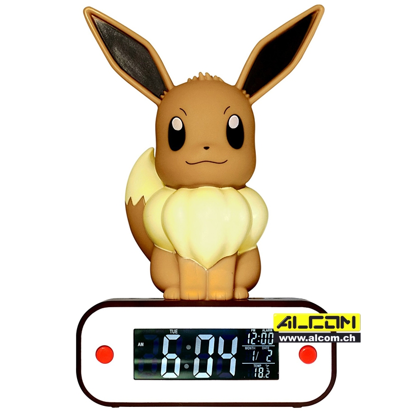 Wecker: Pokemon - Evoli (22 cm)