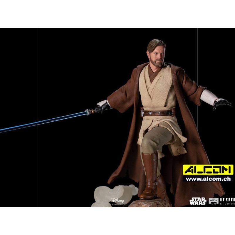 Figur: Star Wars Deluxe - Obi-Wan Kenobi (28 cm) Iron Studios