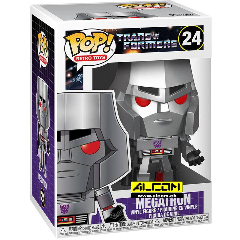 Figur: Funko POP! Transformers - Megatron (9 cm)