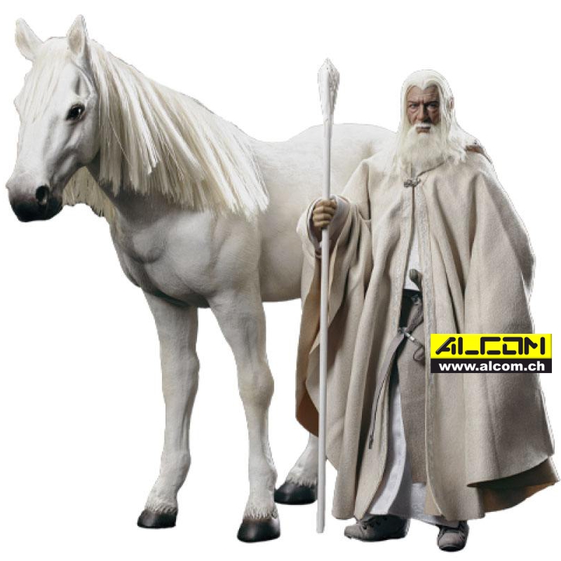 Figur: Der Herr der Ringe - Gandalf & Pferd (30 cm) Asmus Collectible Toys