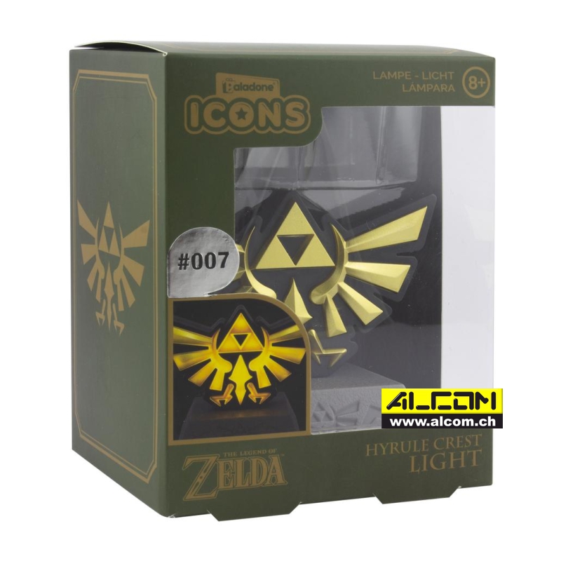Lampe: The Legend of Zelda - Hyrule Crest (10 cm)