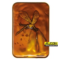 Metallbarren: Jurassic Park - Mosquito in Amber (7,5 x 5 cm, limitiert)