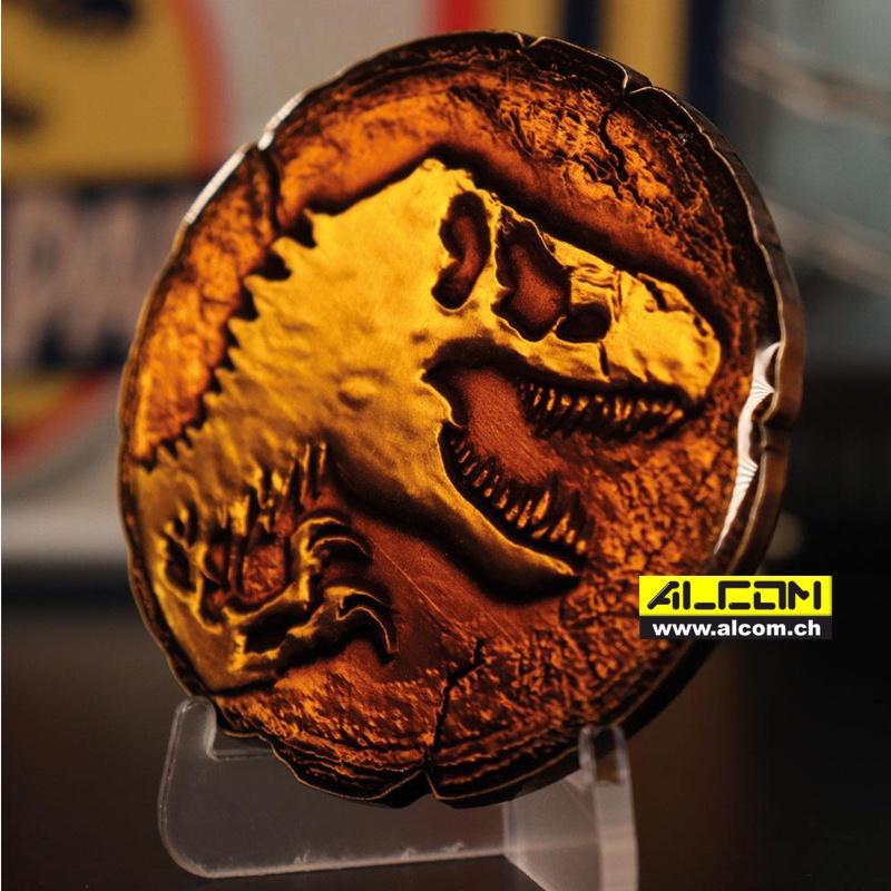 Medaille: Jurassic World - Dominion, auf 5000 Stk. limitiert