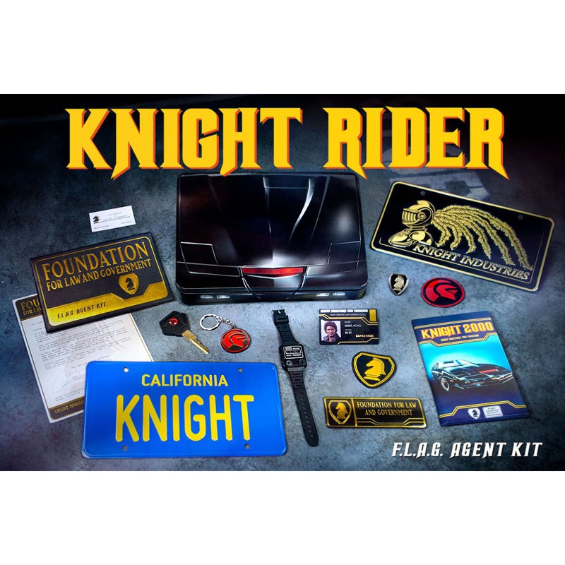 Geschenkbox: Knight Rider - F.L.A.G Agent Kit