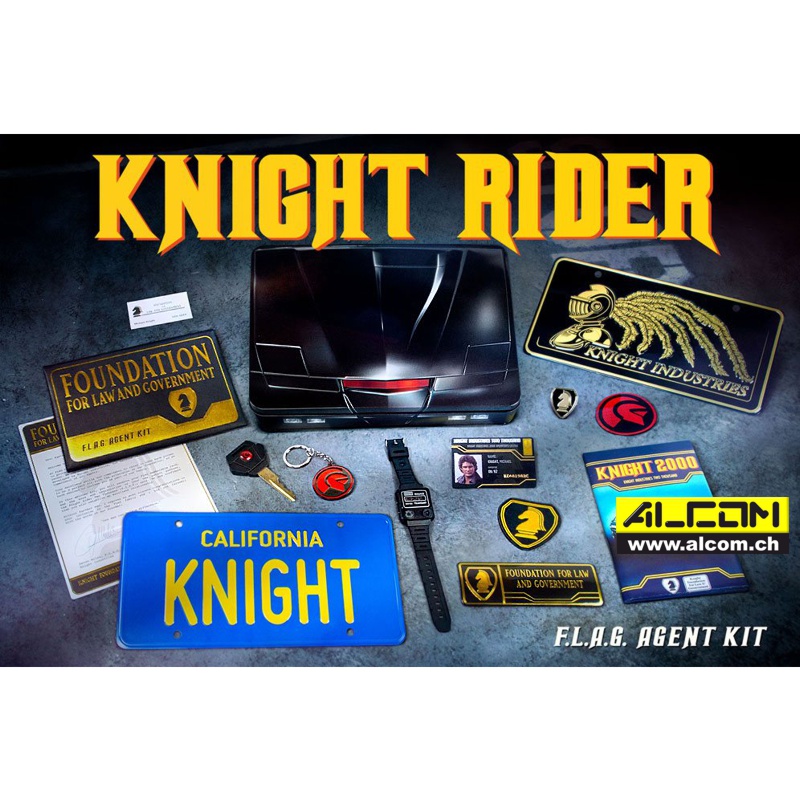 Geschenkbox: Knight Rider - F.L.A.G Agent Kit