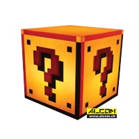 Lampe: Super Mario - Fragezeichen-Block (18 cm)