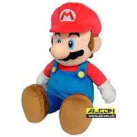 Figur: Super Mario Bros. - Mario - Plüsch (60 cm)