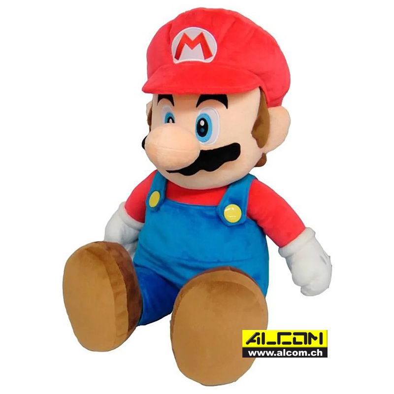 Figur: Super Mario Bros. - Mario - Plüsch (60 cm)