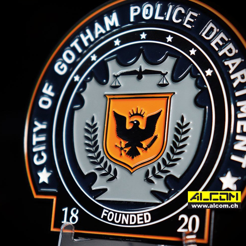 Medaille: Gotham City Police, auf 5000 Stk. limitiert