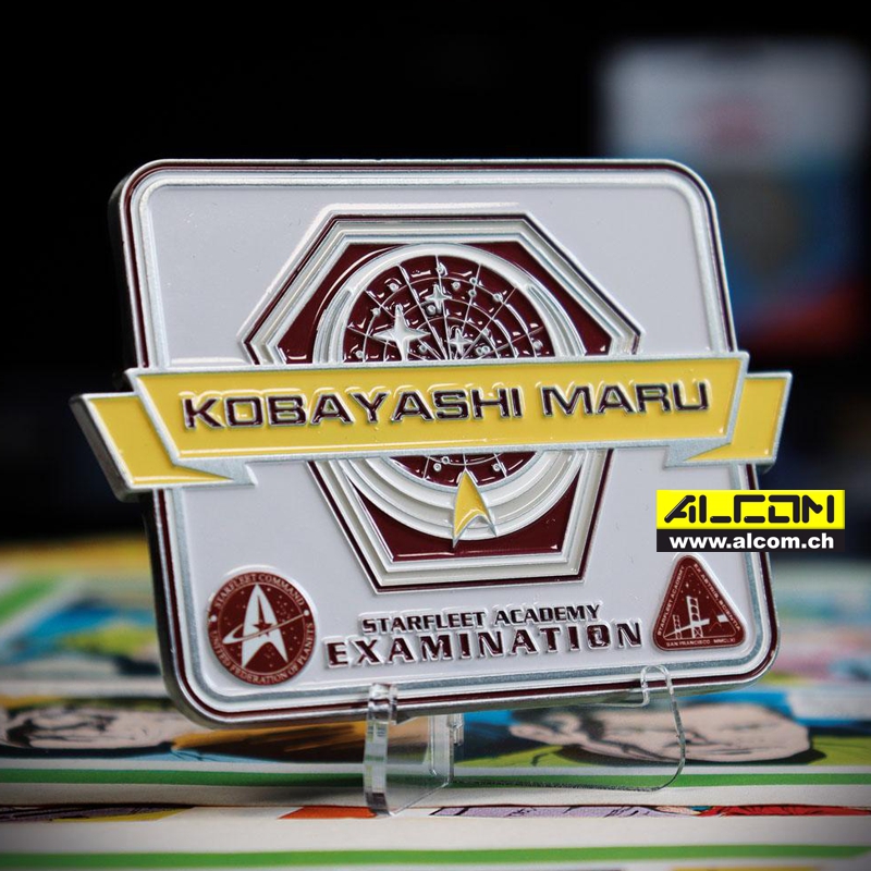 Medaille: Star Trek - Kobayashi Maru, auf 5000 Stk. limitiert