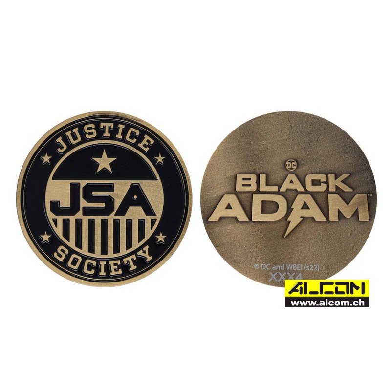 Medaille: Black Adam - Justice Society of America, auf 5000 Stk. limitiert