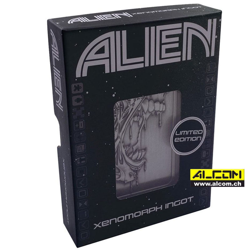 Metallbarren: Alien Xenomorph Antique, auf 5000 Stk. limitiert