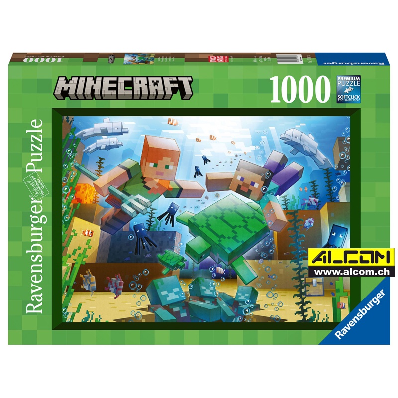 Puzzle: Minecraft - Mosaic (1000 Teile)