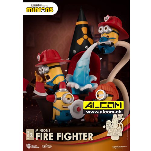 Diorama: Minions - Fire Fighter (15 cm)