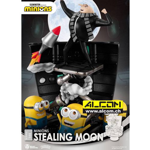 Diorama: Minions - Stealing Moon (15 cm)