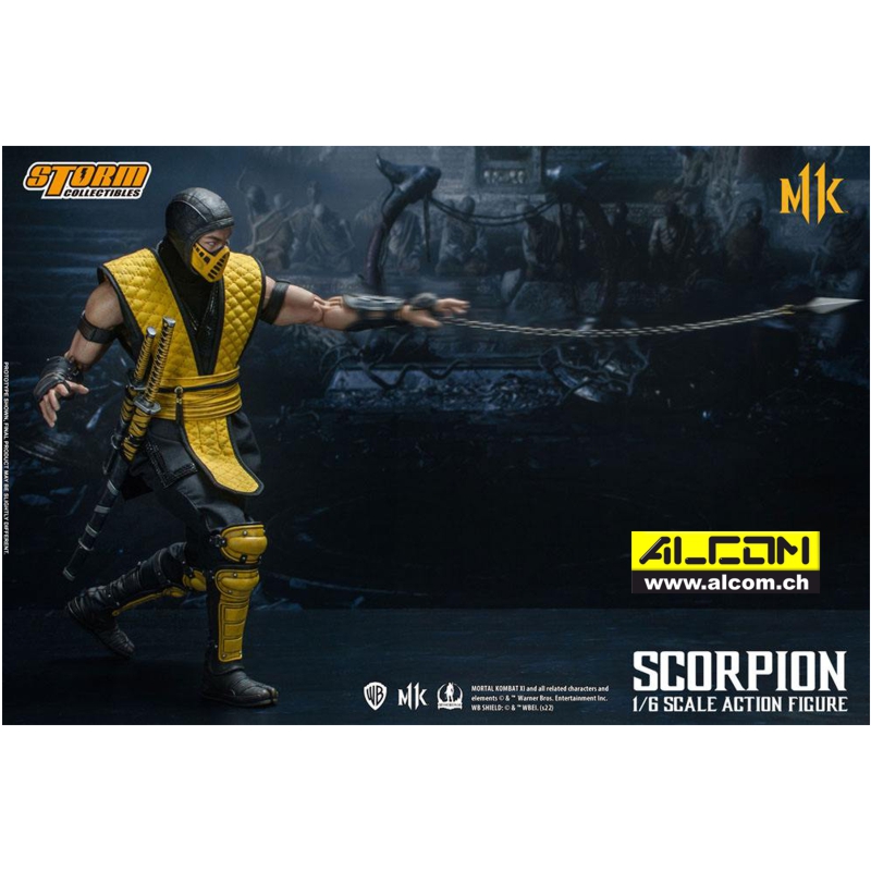 Figur: Mortal Kombat 11 - Scorpion (32 cm) Storm Collectibles