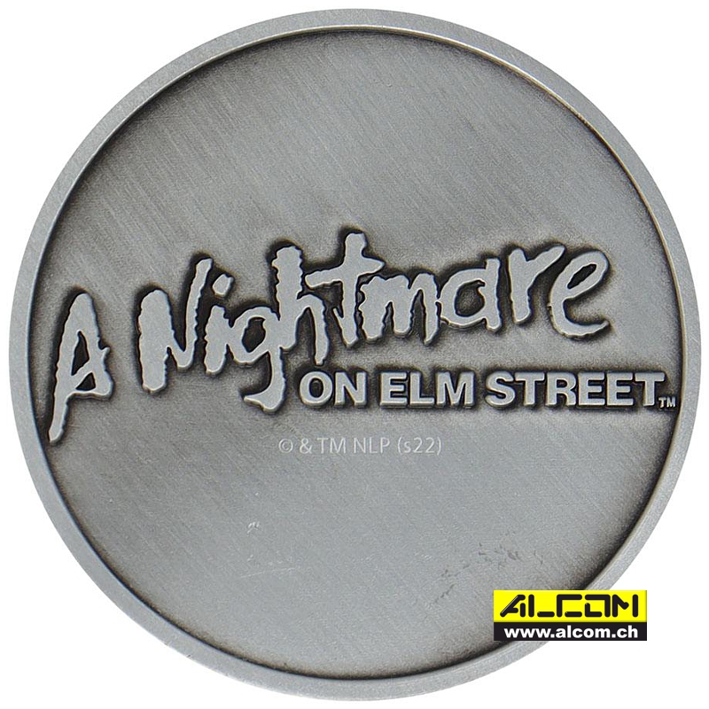 Medaille: Nightmare on Elm Street, auf 5000 Stk. limitiert