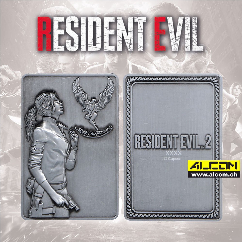 Metallbarren: Resident Evil 2 - Claire Redfield, auf 2019 Stk. limitiert