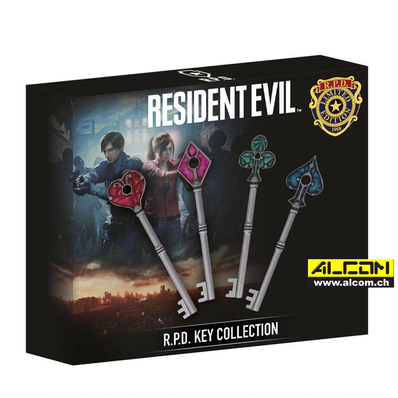 Replik: Resident Evil 2 - R.P.D Key Collection, auf 2019 Stk. limitiert