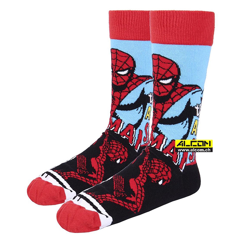 Socken: Marvel (3er Pack, passt zu Grösse 40-46)