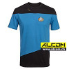 T-Shirt: Star Trek Uniform, Blue