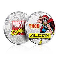 Münze: Marvel - Thor, versilbert