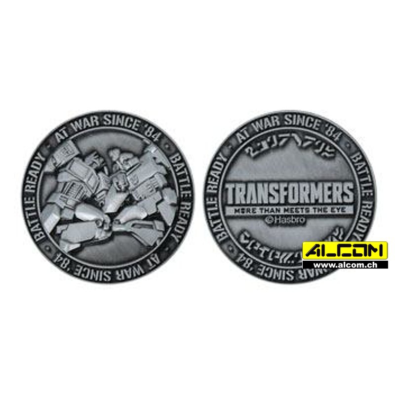 Münze: Transformers - Battle Ready, auf 9995 Stk. limitiert