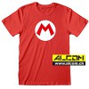 T-Shirt: Super Mario - Mario Badge