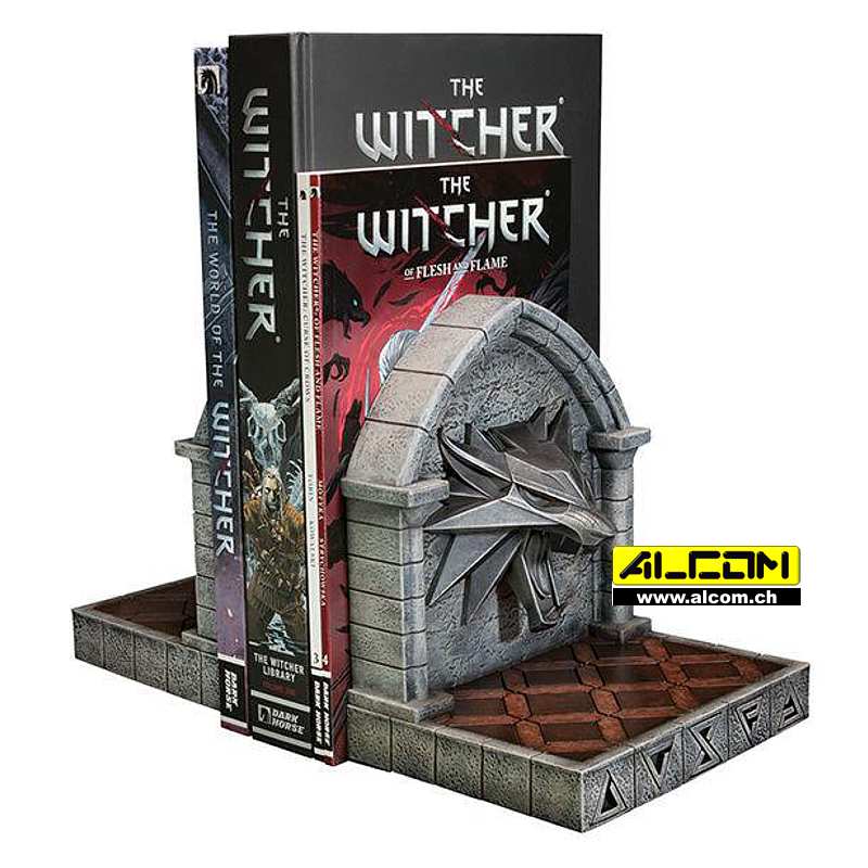 Buchstützen: The Witcher 3 Wild Hunt - The Wolf 2-er Pack (20 cm)