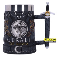 Krug: The Witcher - Geralt von Rivia (15,5 cm)