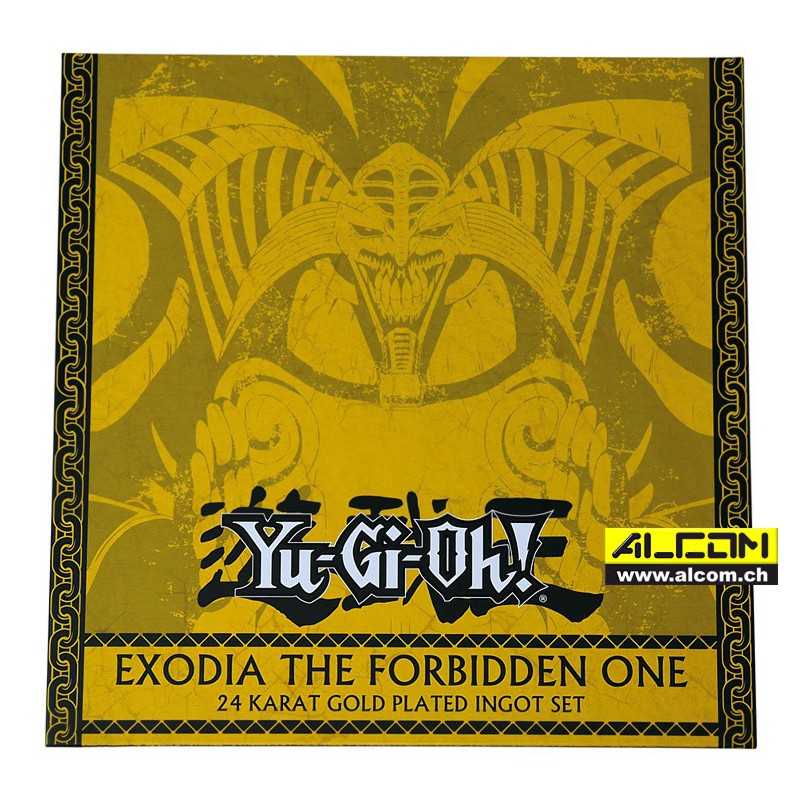 Metallbarren-Set: Yu-Gi-Oh! Exodia the Forbidden One, 5er-Set, limitiert