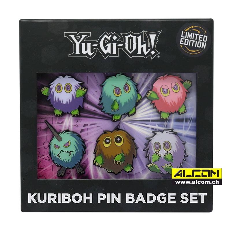 Ansteck-Pins: Yu-Gi-Oh! Kuriboh Limited Edition, 6er-Pack