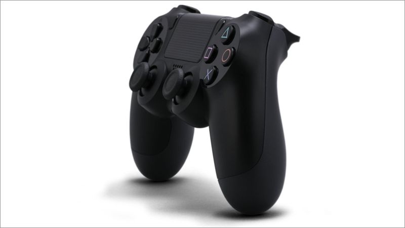 Controller Dual Shock 4, schwarz V2 (Playstation 4)