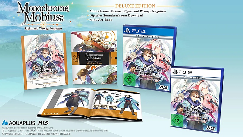 Monochrome Mobius: Rights and Wrongs Forgotten - Deluxe Edition (Playstation 4)