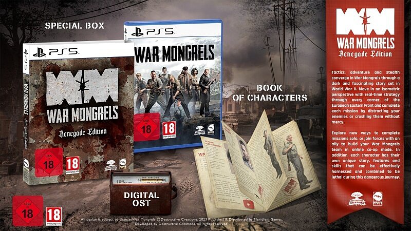 War Mongrels - Renegade Edition (Playstation 5)