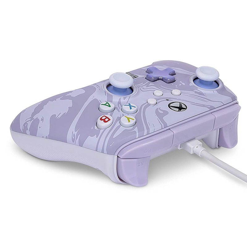 Controller Enhanced Wired, Lavender Swirl (Xbox One)