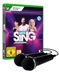 Lets Sing 2023 mit deutschen Hits + 2 Mikrofone (Xbox Series)