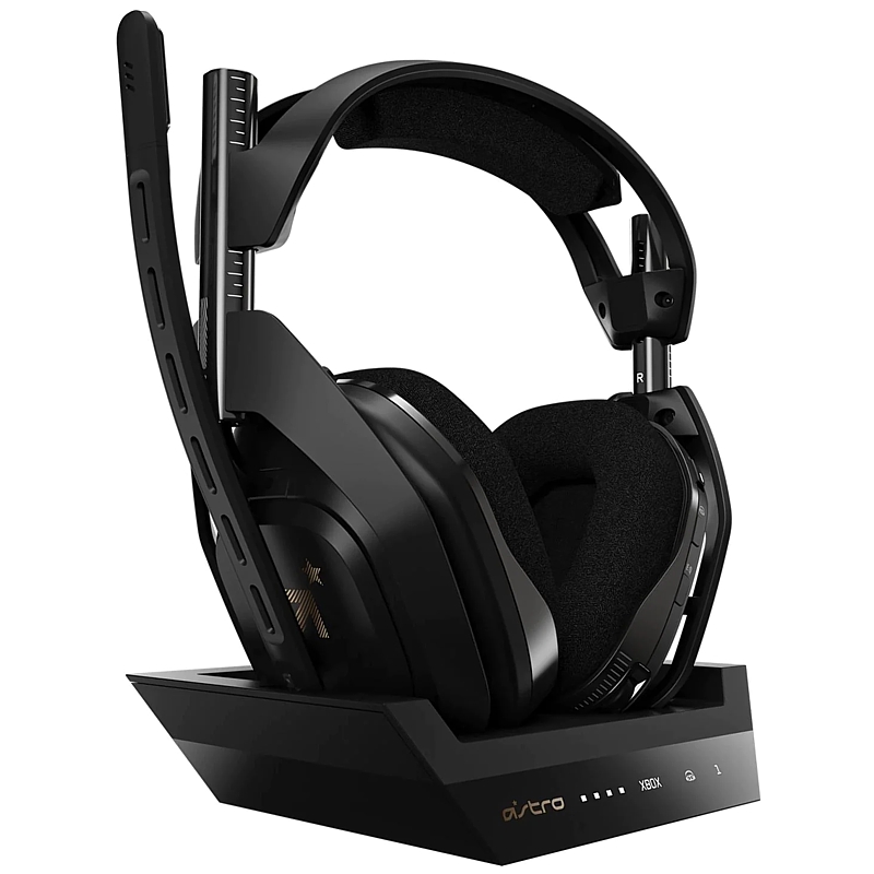 Headset Astro Gaming A50 inkl. Base Station, wireless, schwarz (Playstation 5)
