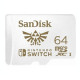 Memory Card 64GB, micro-SD-Card UHS-I, SanDisk (Nintendo-Design)
