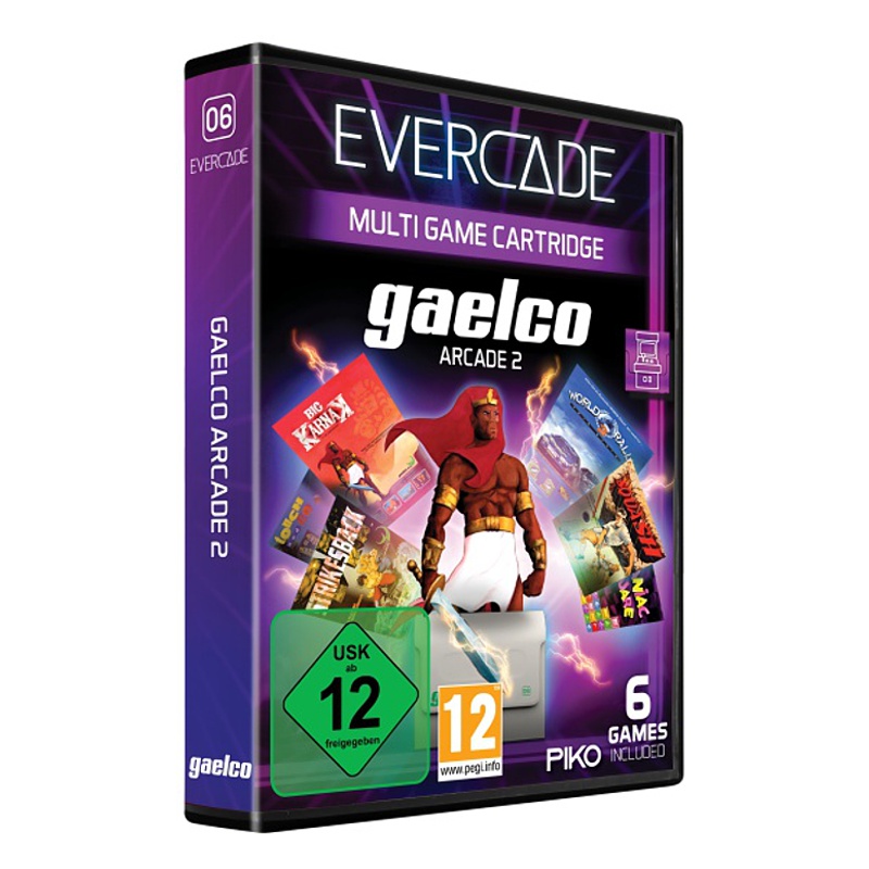 Evercade Arcade Cartridge 06 - Gaelco Cartridge 2 (6 Games)