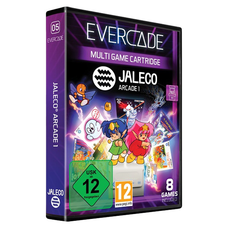 Evercade Arcade Cartridge 05 - Jaleco Cartridge 1 (8 Games)