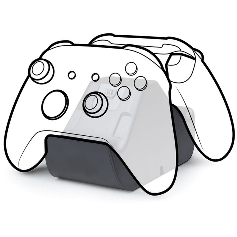 Ladestation für zwei Xbox Series Controller (+2 Akkus) schwarz (Xbox Series)