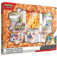Trading Cards: Pokémon Glurak EX Premium Kollektion, deutsch