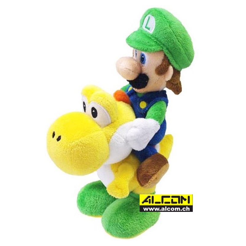 Figur: Nintendo - Luigi + Yoshi Plüsch (22 cm)