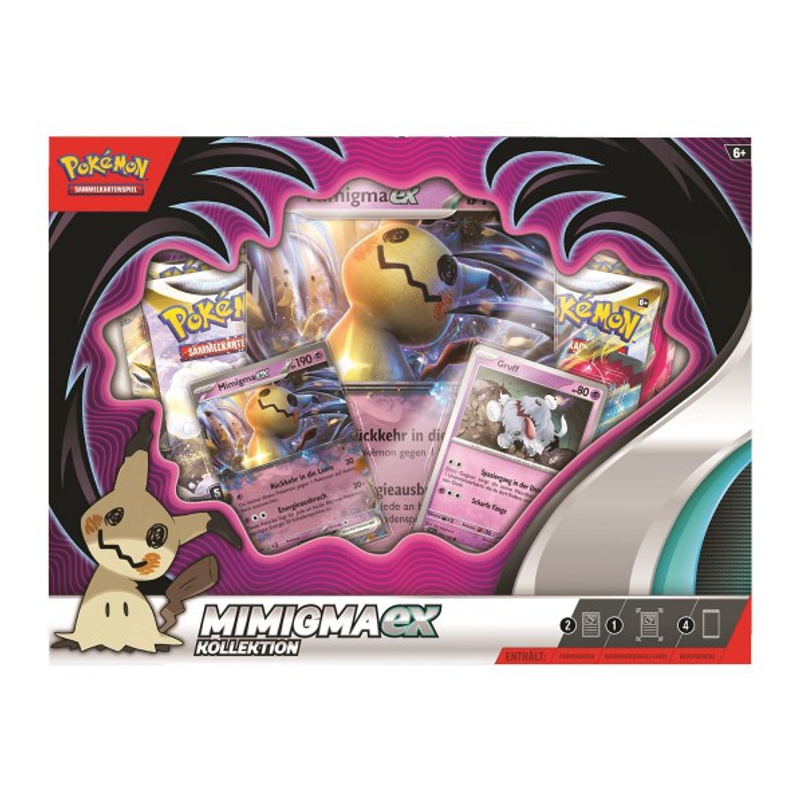 Trading Cards: Pokémon Mimigma EX Kollektion, deutsch