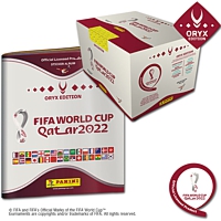 Panini Sticker WM 2022 Qatar 100er-Box + Album - Oryx Edition