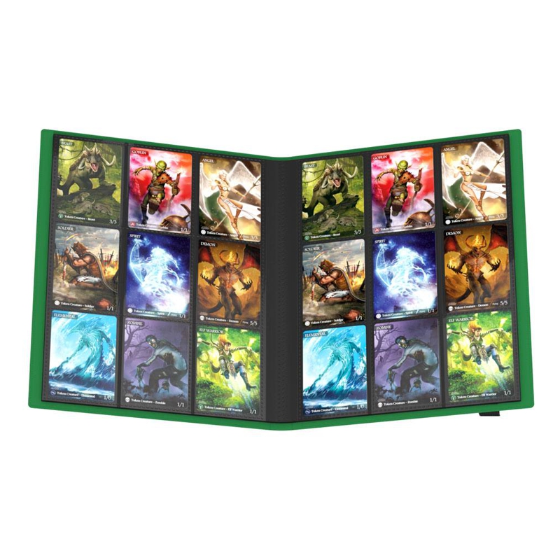 Trading Cards: Pokémon Sammelalbum Ultimate Guard, grün (360/18 Karten)